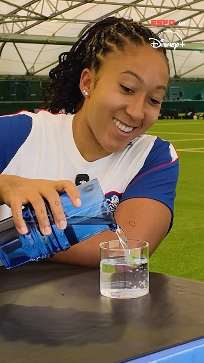 Lauren James vs the cup spill challenge 😂 💧 📺 Watch the UEFA Women’s Champions League live on @disneyplusuk