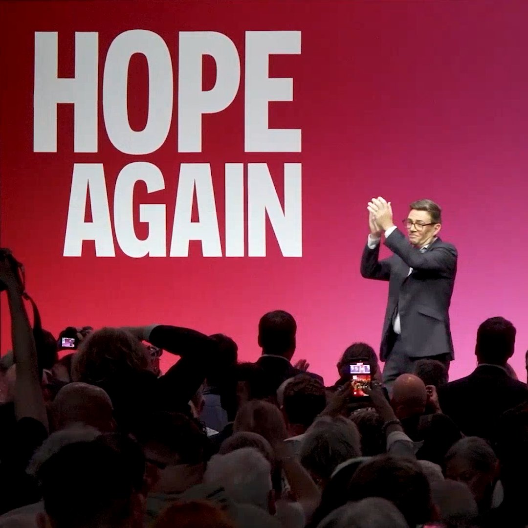 ‘Who do you prefer? The bloke peddling hate or the bloke peddling hope?’ James O’Brien reacts to Andy Burnham’s ‘hopeful’ message in his Labour Party conference speech.