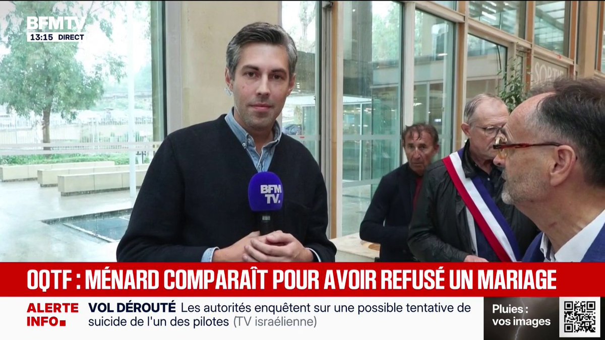 "C'est une situation ubuesque !", dénonce Robert Ménard avant son procès pour avoir refusé de marier une Française et un Algérien sous OQTF