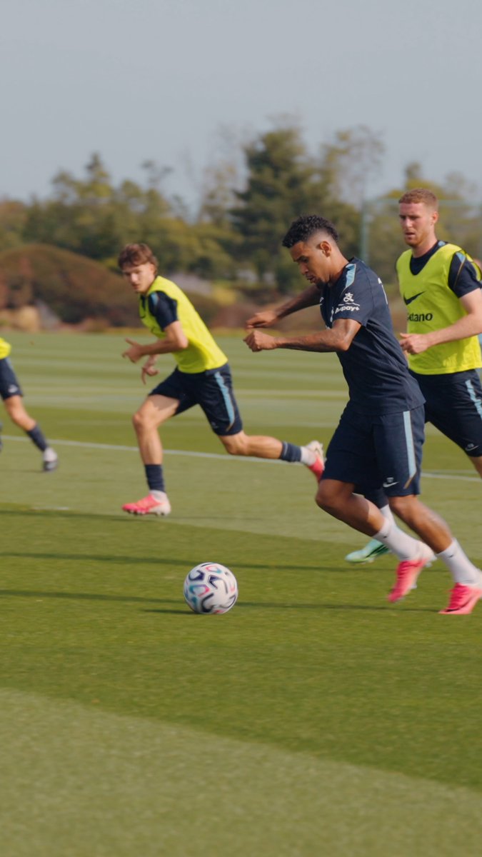 Keeping up the intensity ✊ Go behind the scenes at Hotspur Way with our latest training video on the official Spurs app. 📲