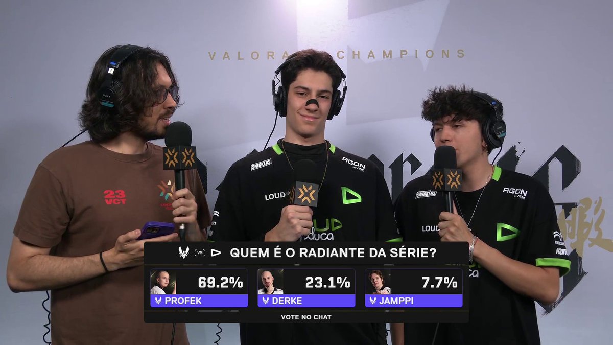 .LOUD tkzin com a palavra após a partida contra a Team Vitality #VALORANTChampions