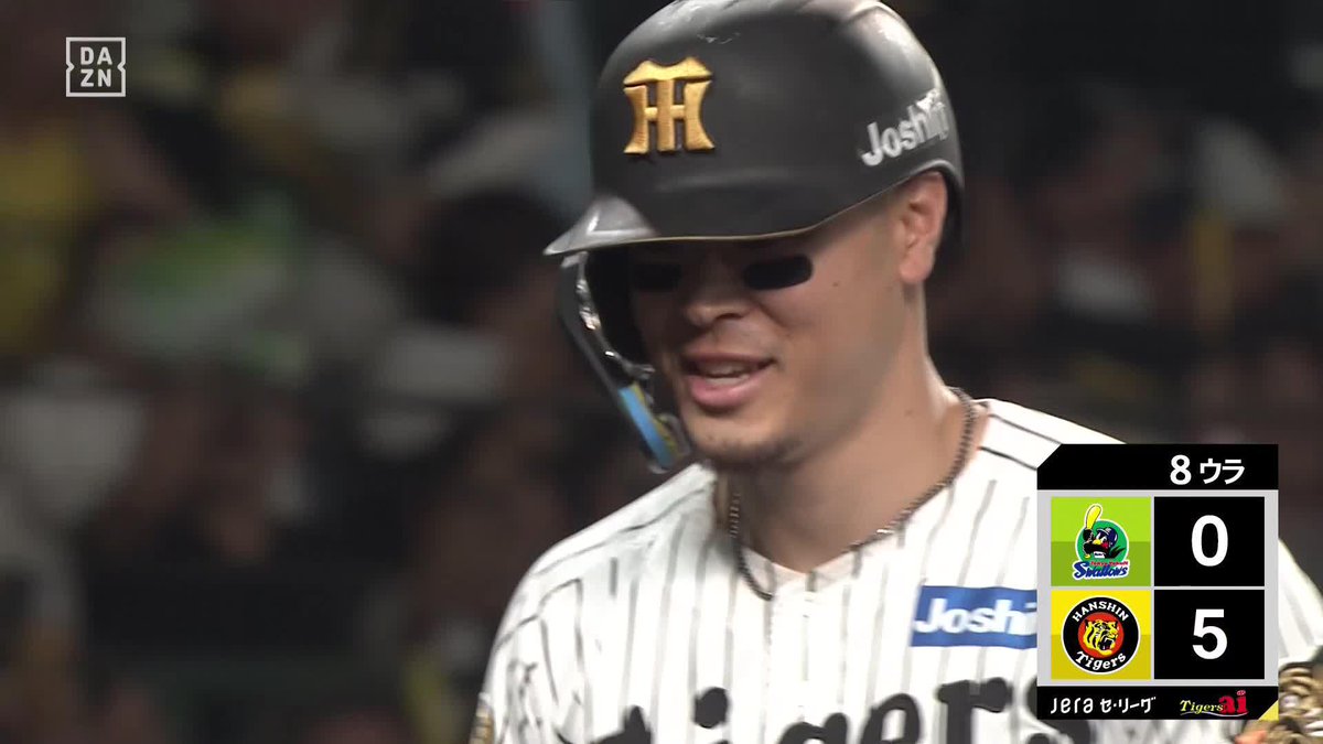 三冠王へ視界良好 圧巻の打球速度 佐藤輝明が38号ホームラン ⚾️阪神×ヤクルト #阪神タイガース #だったらDAZN
