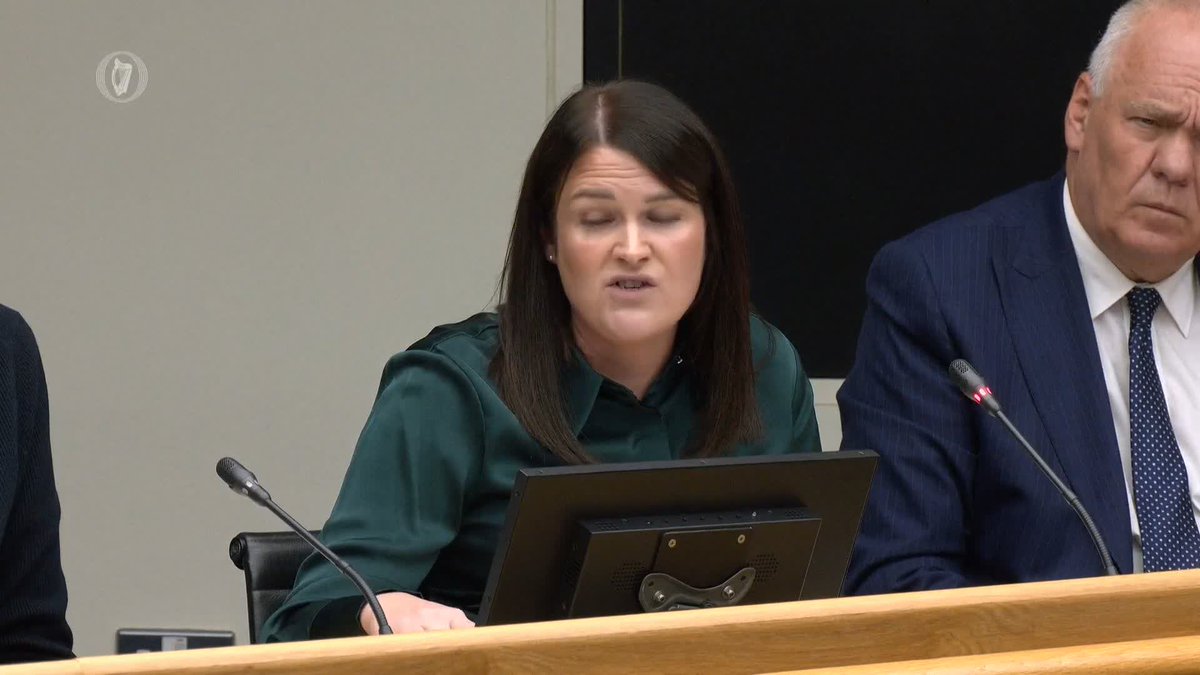 Heated exchange between Sinn Féin deputy Joanna Byrne and FAI president Paul Cooke regarding the handling of the first fixture against Israel #rtesport