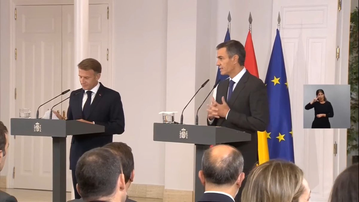 Me disculpo por el voto negativo que ayer sufrió el Tratado de Amistad entre Francia y España en el Senado. Y quiero trasladar la confianza en que las Cortes Generales, antes de que termine esta legislatura, aprobarán un Tratado de Amistad que refleja el sentir que tenemos los españoles de hermandad y de amistad. Pedro Sánchez