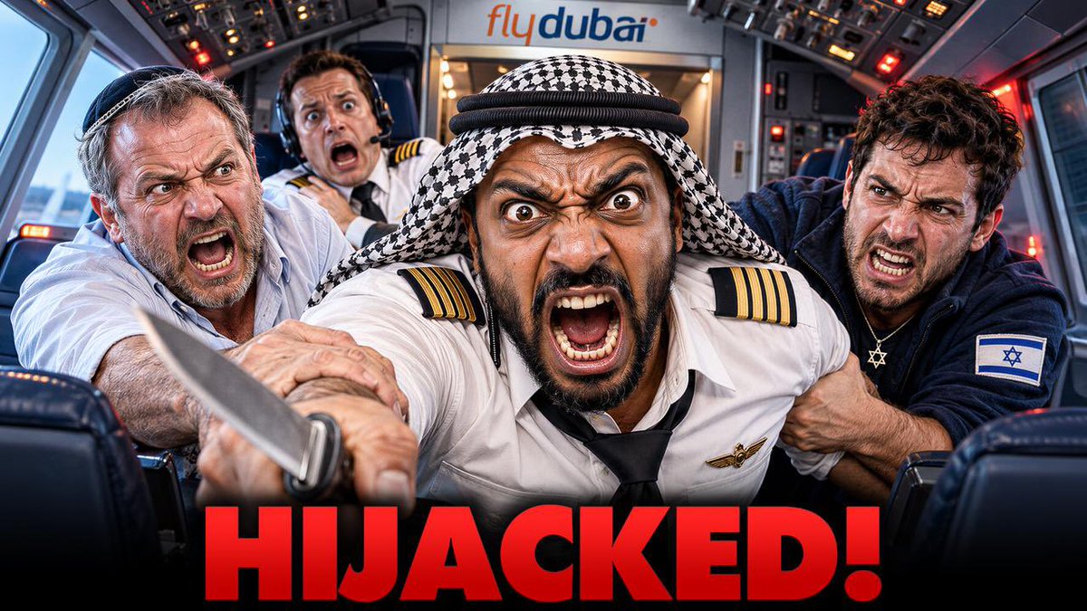 Flight HIJACKED Over Israel! Pilot Stabbed, Skyscrapers Targeted, Passengers ATTACK… Insane Footage. Flydubai jet bound for Tel Aviv was thrown into chaos when the co-pilot from Oman stabbed the captain. The plane plunged 14,000 feet in 29 seconds and the Squawk 7500 hijack code was signaled. Crew and passengers smashed through the cockpit door and off-duty pilot in the cabin helped level the aircraft as Israeli fighter jets were scrambled. 174 passengers were on board. Officials say the intent was crash the plane into the city. It's being treated as a terror attack. This could have been catastrophic.