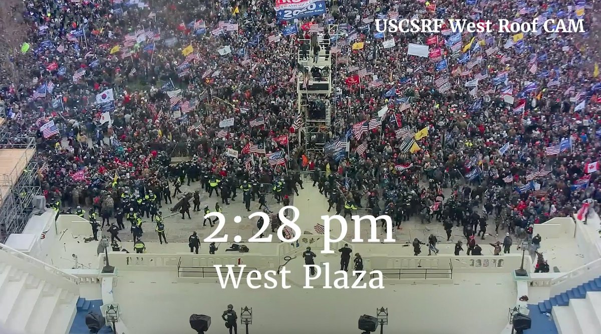 This is the video Fox News refused to air. They are complicit and Trump-enabling Republicans want to erase this from history. Continue to retweet and share the truth about January 6th. #NeverForget
