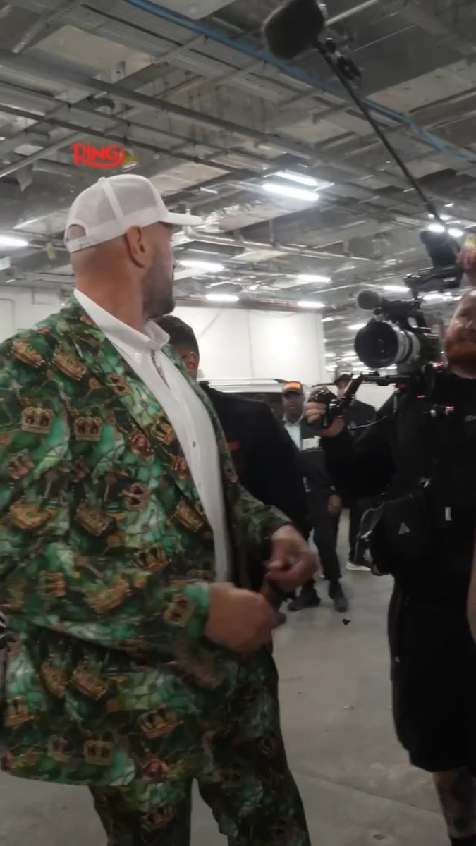 FURY IS HERE 🤩 Tyson Fury has arrived for media obligations ahead of today’s press conference with Anthony Joshua - live on The Ring socials at 6pm UK/1pm ET 🎙️ #FuryJoshua | Dec 11th | Live only on Netflix 🥊
