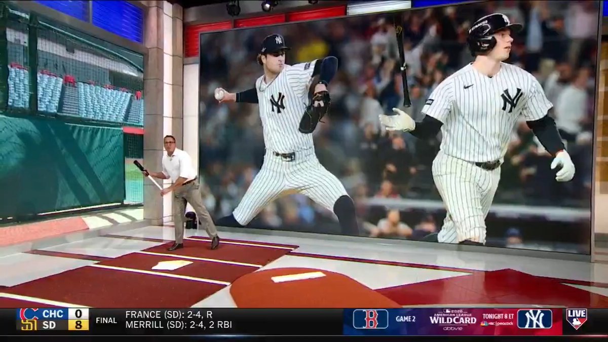 The Cam Schlittler and Ben Rice Show was in full effect last night 💪 Schlittler: 6.1 IP, 2 H, 0 ER, 1 BB, 10 K Rice: 4-5 AB, 2B, 2 HR, 6 RBI DeRo breaks down the New York Yankees star duo after their dominant win in Game 1 of the Wild Card Series.