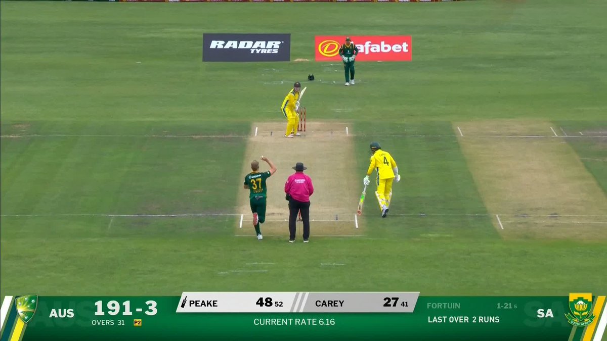 This catch from Fortuin 🤯