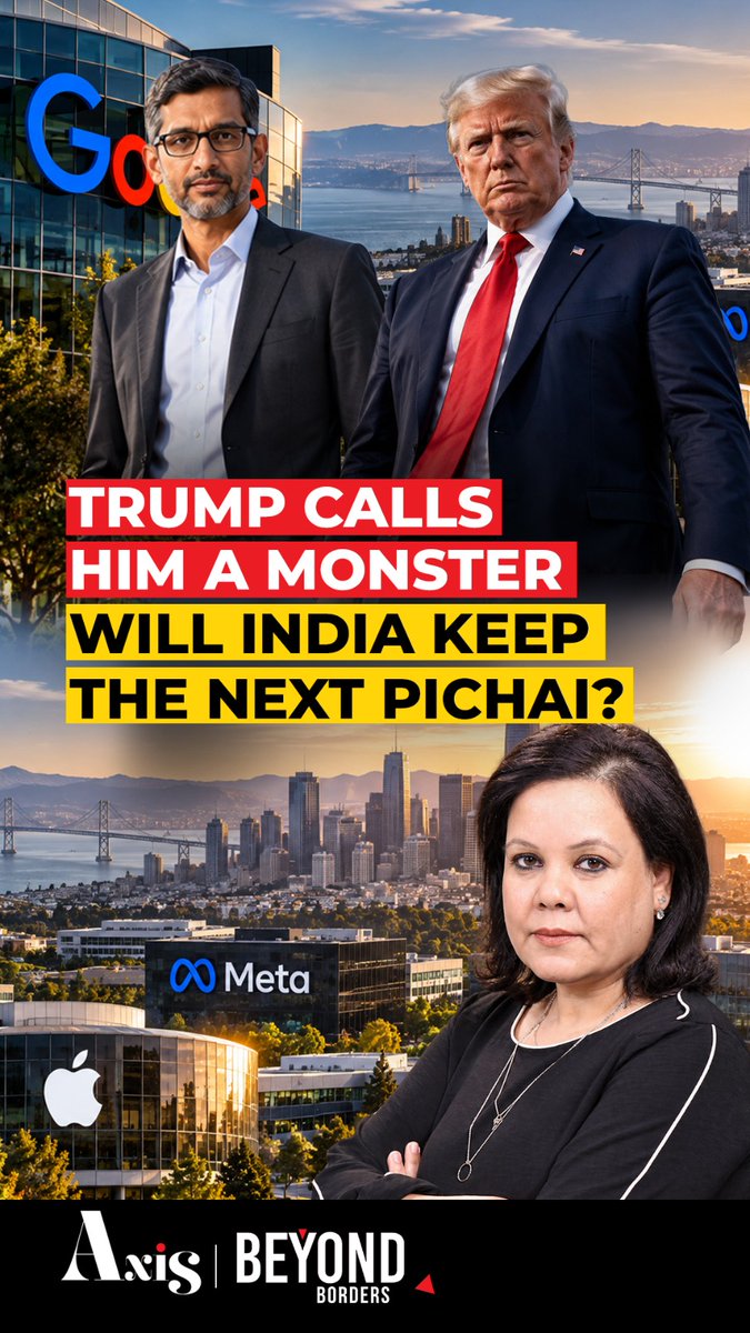 Trump called Sundar Pichai a “monster” — and meant it as a compliment. But behind the joke is a bigger story about India’s AI talent. India has the talent. America has been getting the talent. A Stanford report says India had the worst net outflow of AI talent in 2025. So will India’s next Sundar Pichai stay in India? [Sundar Pichai, Donald Trump, Google, AI, artificial intelligence, AI talent, Indian talent, India tech, brain drain, technology, Silicon Valley, tech CEOs, Indian-origin CEOs, Stanford AI Index, AI industry, future of AI] #SundarPichai #DonaldTrump #AI #ArtificialIntelligence #AITalent #IndiaTech #IndianTalent #BrainDrain #Tech #Technology #FutureOfAI #AIIndia #SiliconValley #StanfordAIIndex #IndianEngineers Ananya Dasgupta