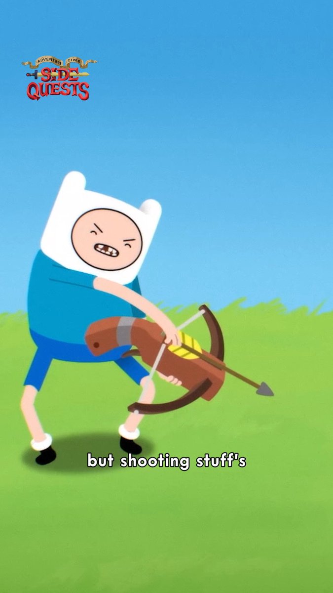 This doesn't seem very safe, Finn 👀🏹