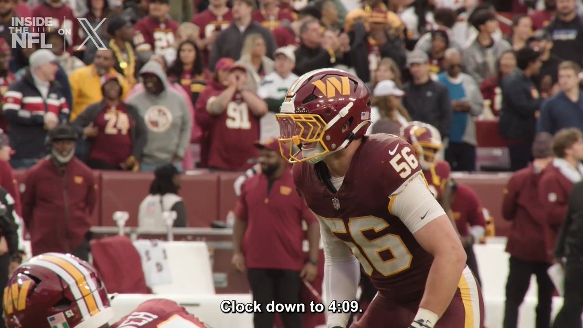 Game-winning INT 40 snaps into his career 🤯 Kain Medrano’s already making game-changing plays for the Washington Commanders.