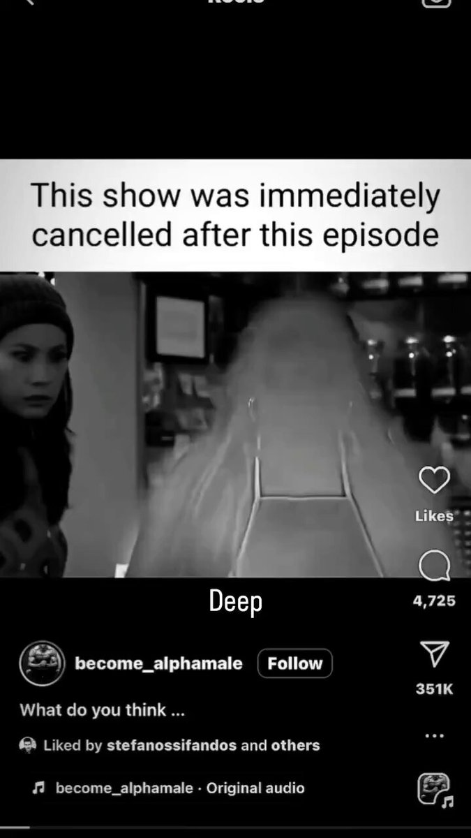 This show was quickly canceled after this episode aired because it revealed too much truth about our world.