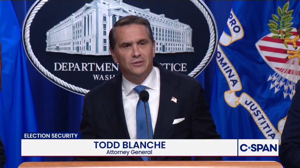 .Attorney General Todd Blanche says he isn't bound by judicial canons: "The reason that we are, quote, violating court orders is because these judges are violating Supreme Court law.