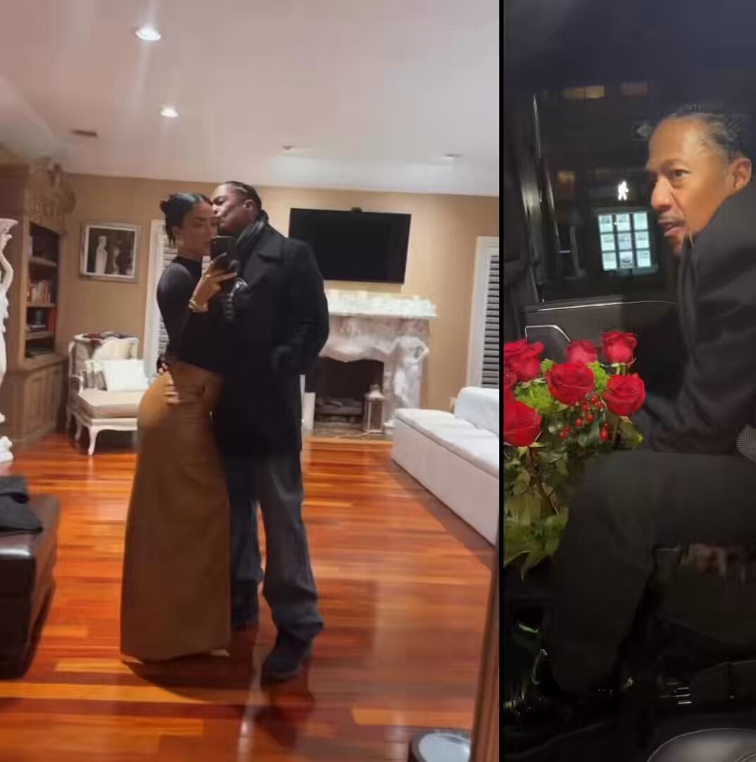 Nick Cannon steps out for a night with his partner, Bre Tiesi, and surprises her with flowers 👀🌹