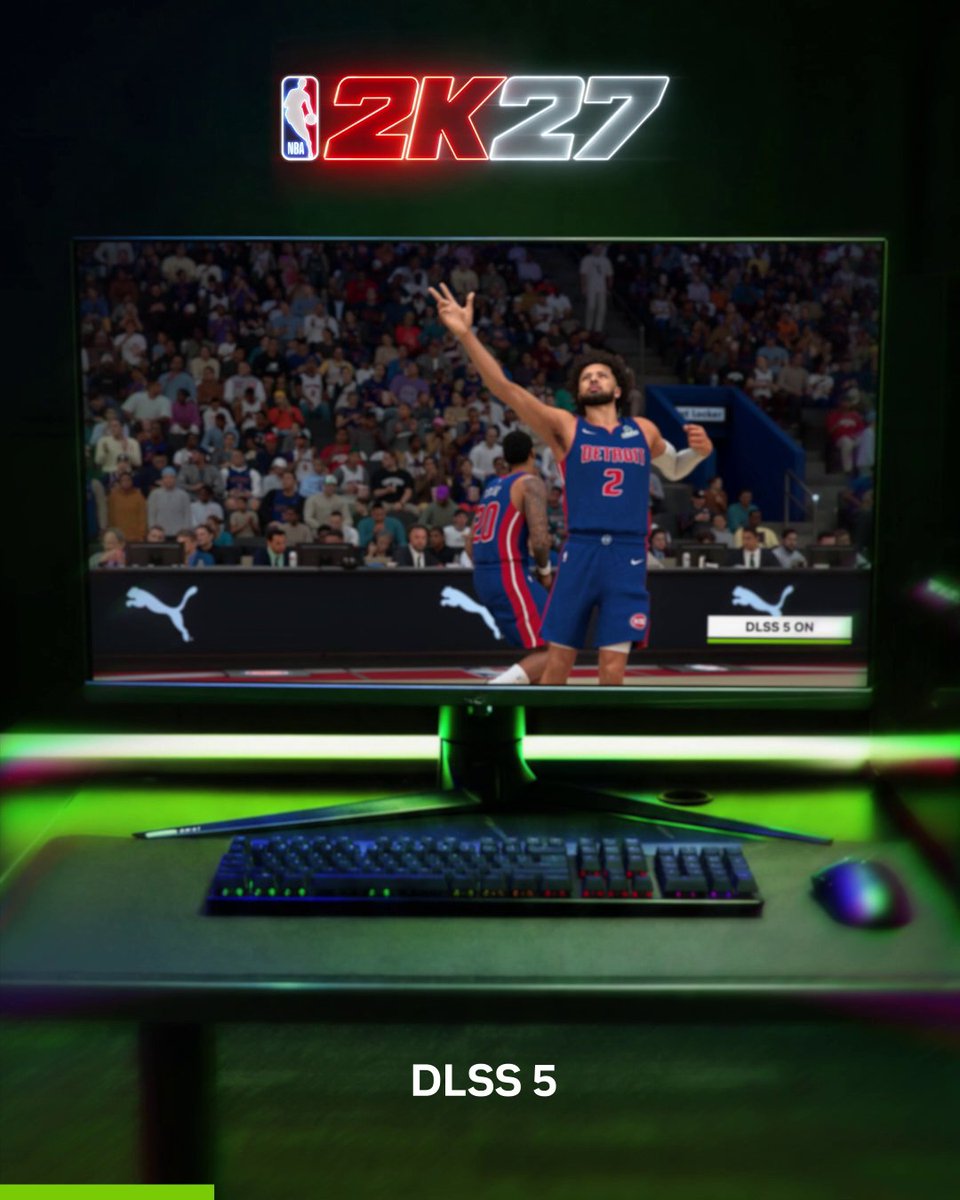 ICYMI: New DLSS games you might have missed this month 👀 🟢 NBA 2K27 🟢 CONTROL Resonant 🟢 The Witcher 3: Wild Hunt - Remastered 🟢 007 First Light 🟢 WARDOGS + more #RTXON