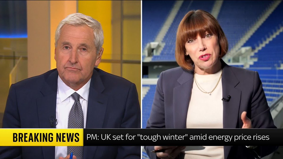 BREAKING: The UK is set for a "tough winter", the PM told Beth Rigby, amid energy prices. Our political editor reflects on her conversation with Andy Burnham, which also covered the triple lock and his late father, Roy, as the Labour Party conference draws to a close.