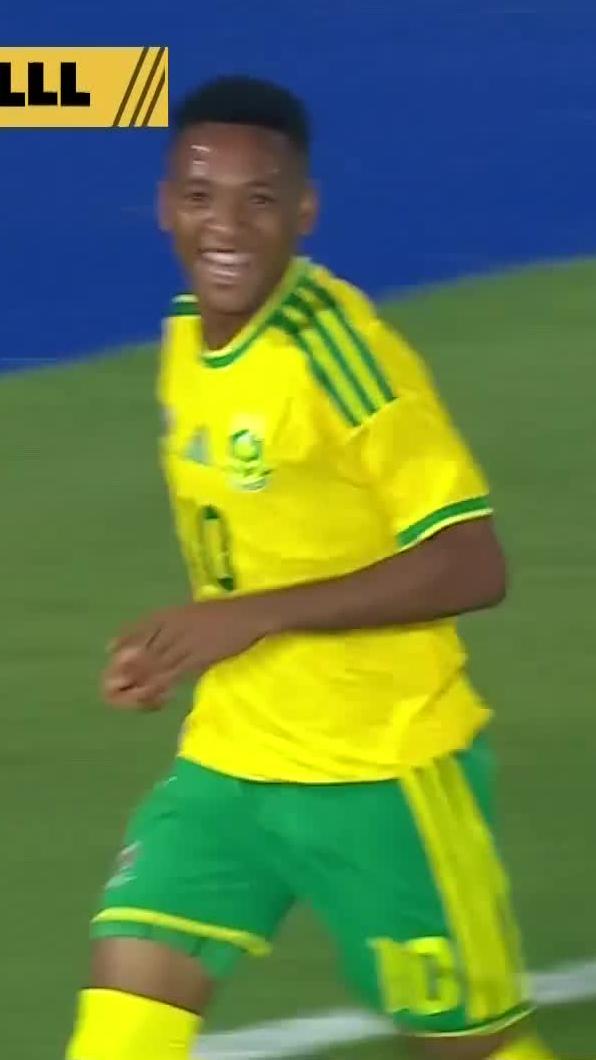 Rele Mofokeng score his 𝐅𝐈𝐑𝐒𝐓 international goal 🤩🇿🇦 Bafana Bafana are off to a flying start in Cairo 👏 📺 Stream #TotalEnergiesAFCON2027 on DStv: