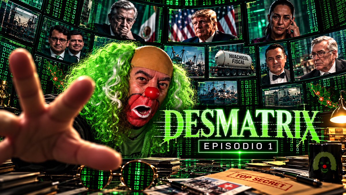 Bienvenidos al #DESMATRIX, mis niños! 🔴 No se pierdan el primer episodio por acá -> Si nos quieren calladitos, pues habrá que gritar el doble. ¡Órale!