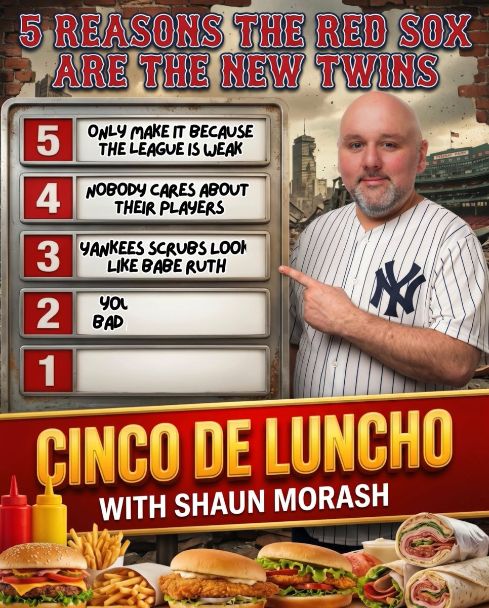 Morash ranks five reasons why the Red Sox are the new Twins😳 Shaun Morash