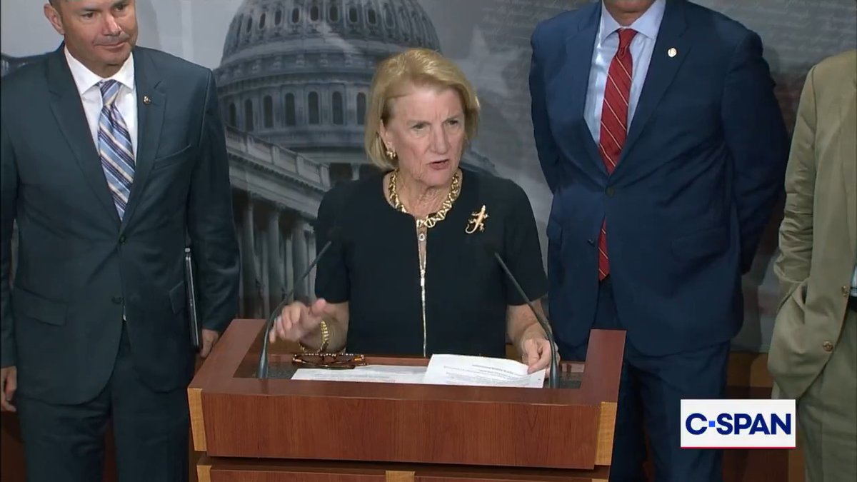 .Shelley Moore Capito (R-WV) announces agreement on permitting reform legislation: "This is a major step towards making it faster and more efficient and easier to build infrastructure projects certainly without giving up any of the strong protections for our environment."