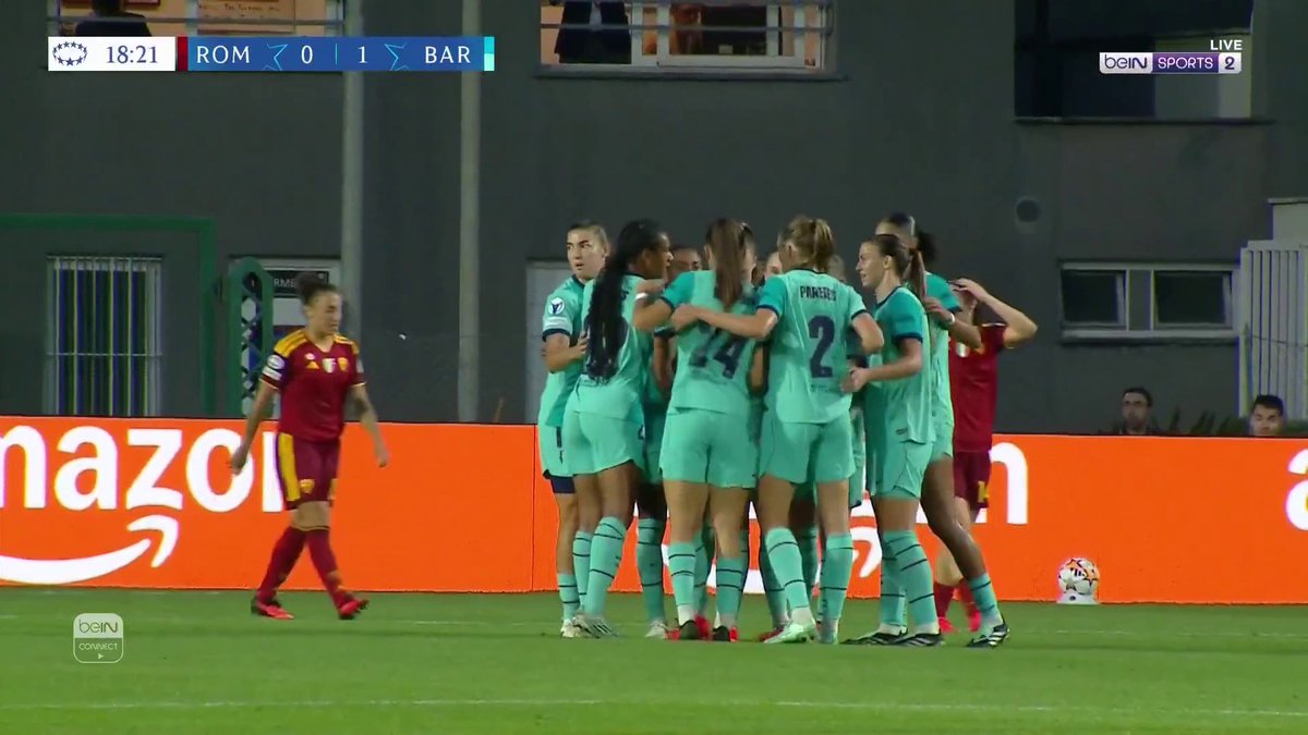 ⚽️🔵🔴 غراهام هانسن تمنح برشلونة هدف التقدم ✨ #دوري_أبطال_أوروبا_للسيدات