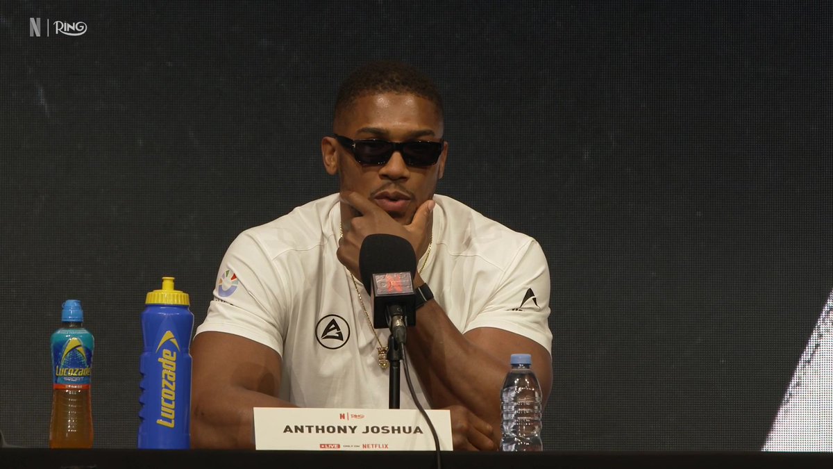 A decade in the making. This fight is Anthony Joshua's destiny. CHILLS. TYSON FURY vs. ANTHONY JOSHUA Friday, December 11 LIVE only on Netflix #FuryJoshua