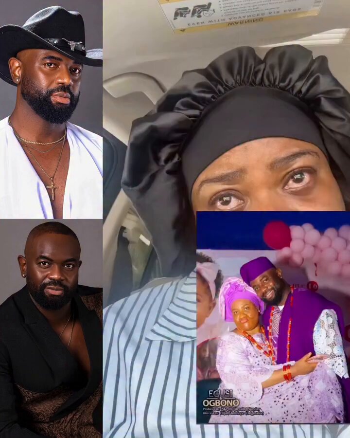 Actress Nkechi Blessing tearfully mourns the passing of lead actor in her movie, Cjay Nwoks.