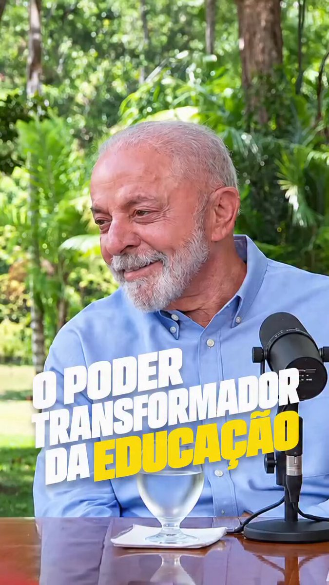 A educação muda destinos e transforma a história de famílias inteiras. A Bárbara é filha de empregada doméstica, tem 2 graduações, mestrado, doutorado e pós-doutorado. Uma história que mostra o Brasil que a gente acredita: um país onde a origem de ninguém determina até onde pode chegar. Eu não tive a oportunidade de estudar. Por isso, quero que todos os filhos e filhas do povo brasileiro tenham a oportunidade que eu não tive. ❤️ É simples assim: educação é oportunidade para todos.