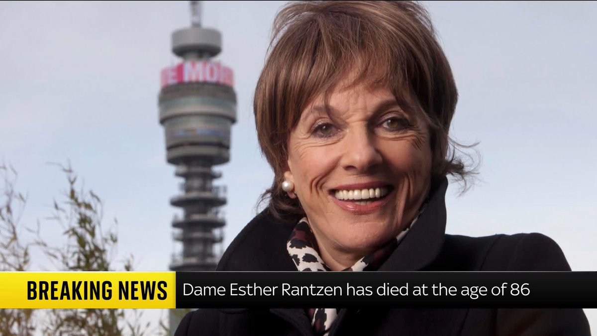 BREAKING: Broadcaster and campaigner Dame Esther Rantzen has died at the age of 86, her family said in a statement