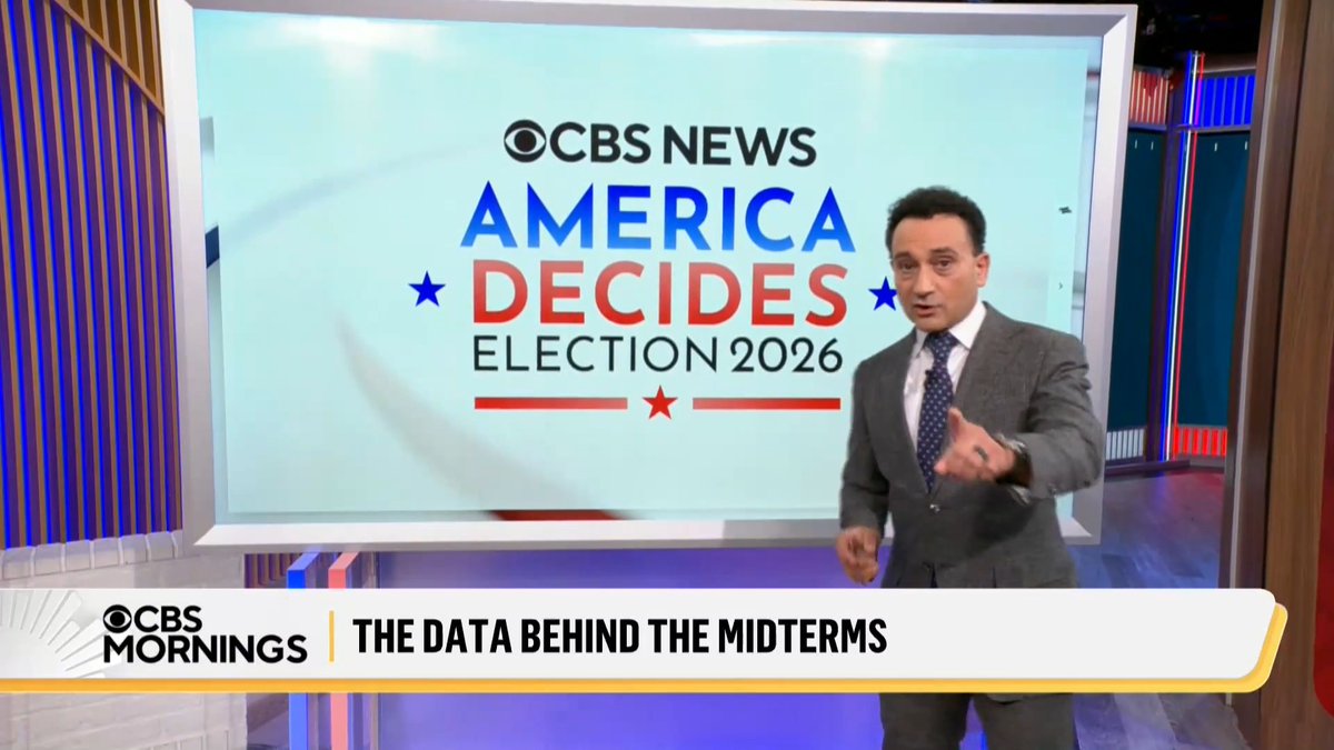 Our midterm election coverage will include not only CBS News polling data, but also integrated data from Kalshi, our prediction market sponsor. We'll offer a glimpse into how prediction market traders are pricing race outcomes – but it will be the voters that decide it all.