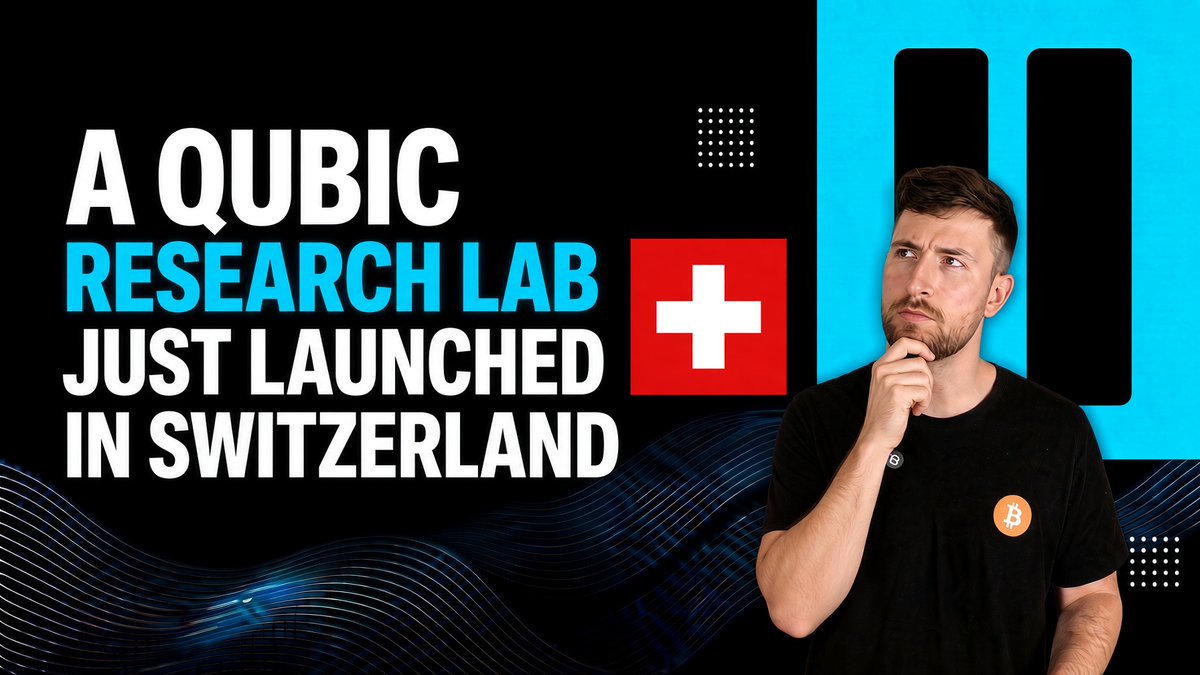 A $QUBIC research lab just launched in Switzerland. Independent. Non-profit. Not the company talking about itself. A group of Qubic community members have officially set up a non-profit in Switzerland called the Qubic AGI Lab. The key word there is independent. It’s legally and financially separate from Qubic itself. It’s not the company marketing itself. It’s a proper grassroots, non-profit group. Its whole purpose is research and education around decentralised AI, the stuff built on $QUBIC, like Useful Proof of Work and the Aigarth project. I like that they’re not just cheerleading it. They’re explicitly there to educate about the risks of decentralised AI too, not just the upside. That’s a balanced, grown-up approach. They’re even running a free event in Basel on the 7th of November. Talks, demos and workshops, if you’re anywhere nearby. Organised people wanting to research and teach Qubic properly? I am all for it.