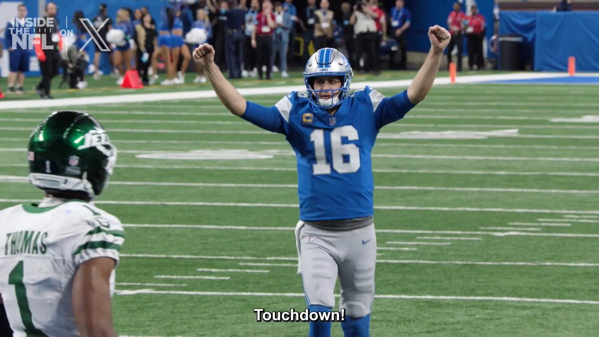 "You like the grey pants? I knew you would." Jared Goff had a day as Detroit Lions QB and lead-blocker 🤣 @InsideTheNFL