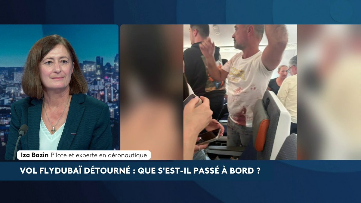 🔴 🗣️ Vol détourné : après une chute vertigineuse, comment a-t-on pu éviter le crash ? La réponse d'une experte en aéronautique : "À partir du moment où l'on tire sur le manche, l'effet sur les commandes fait que l'avion va se redresser." #ASuivreAvec Loïc de La Mornais #canal16