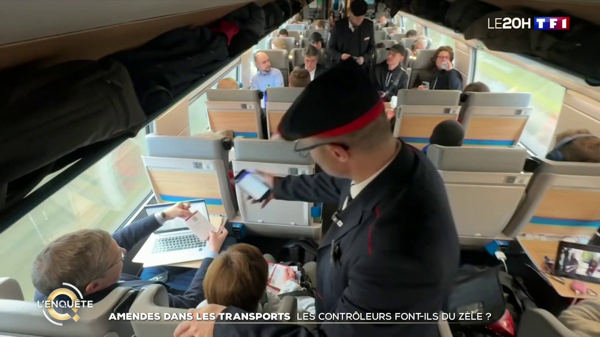 💶 Amendes dans les transports : les contrôleurs font-ils du zèle ? 📺 #LEJT20H de TF1 avec Gilles Bouleau
