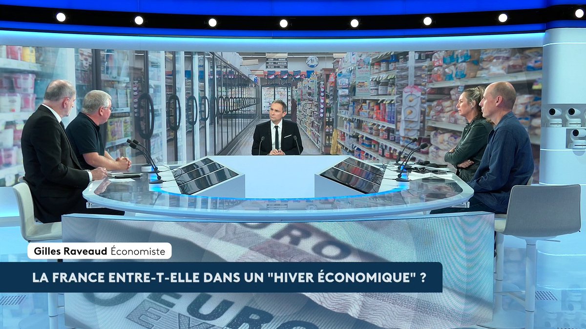 🔴 🗣️ "Pour une partie de la population, l'hiver [économique] est déjà bien là (...) Les gens qui ne peuvent pas se chauffer l'hiver, la précarité alimentaire : la situation sociale est folle", alerte l'économiste Gilles Raveaud. #ASuivreAvec Loïc de La Mornais #canal16