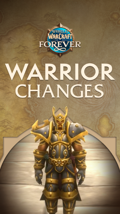 Raise a shield and protect or dual-wield to turn the battlefield into a whirlwind 🌪️ WoW: Forever’s Warriors are not to be trifled with: