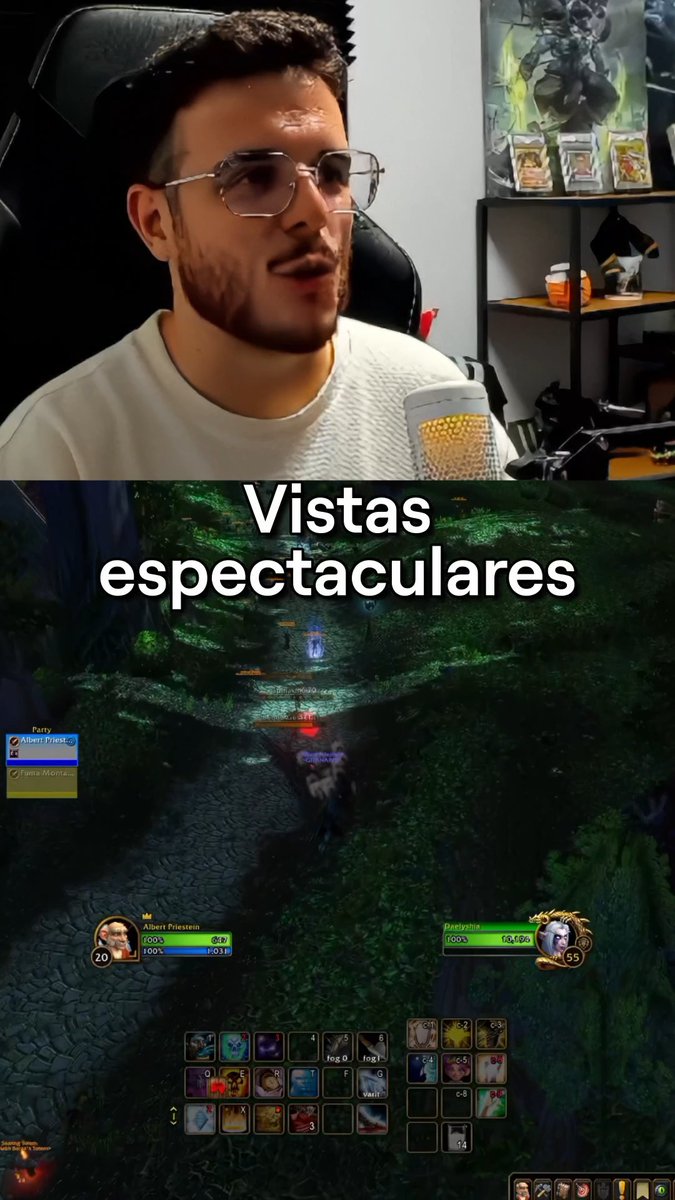 La beta está dejando momentazos con muchísima gente movilizándose en WoW: Forever 💜 Mucha ⭐⭐ Ya queda menos para Noviembre 🫡