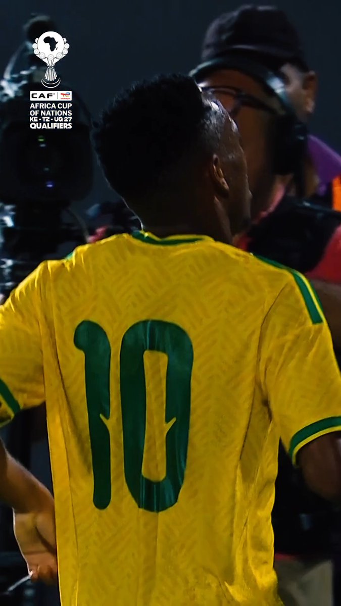 A little dance through the Eritrea defence, then a beauty from Mofokeng. 🇿🇦✨ #TotalEnergiesAFCONQ2027.