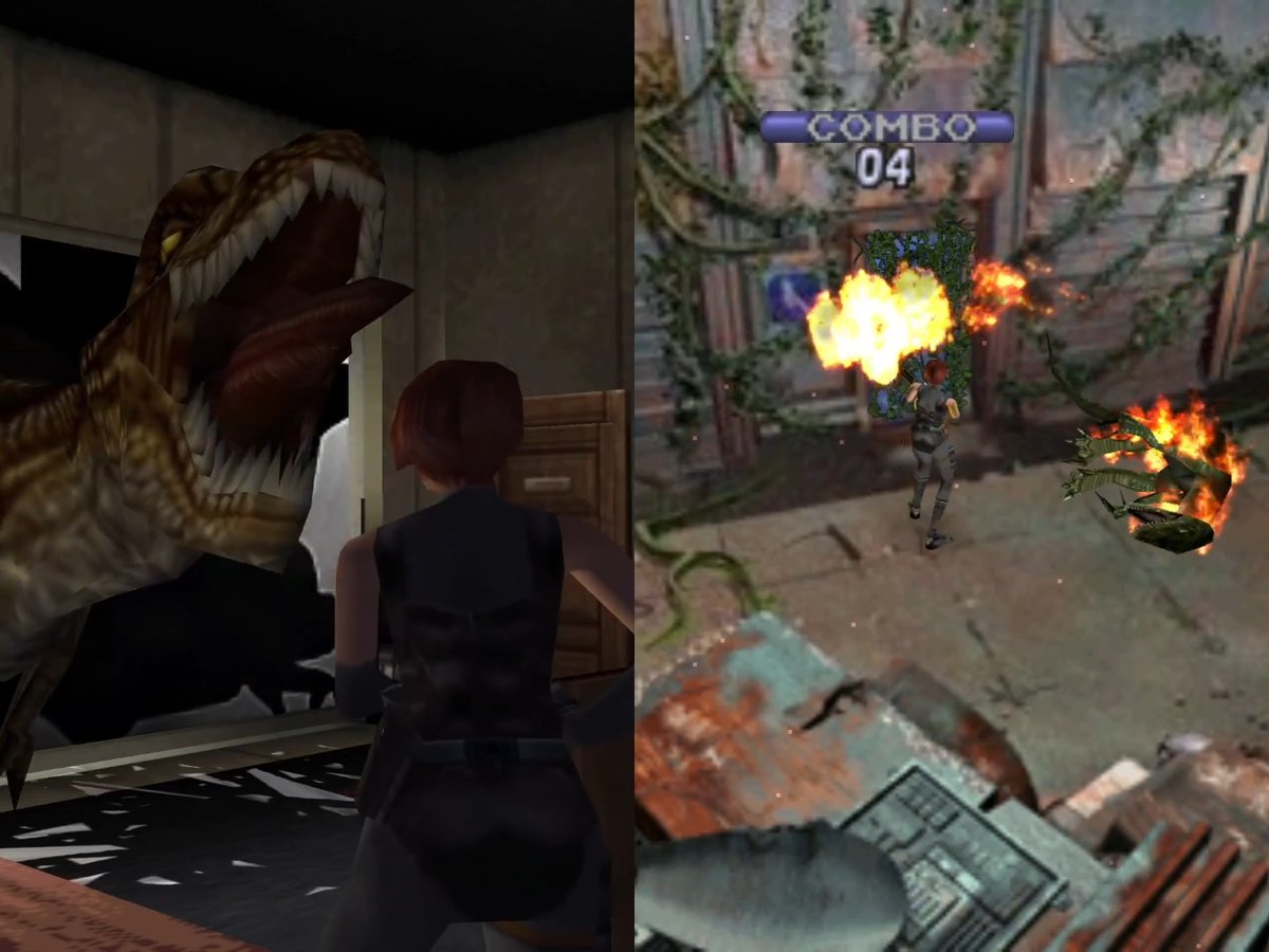 Which gameplay do you prefer, the survival horror of the first Dino Crisis or the action of the sequel?