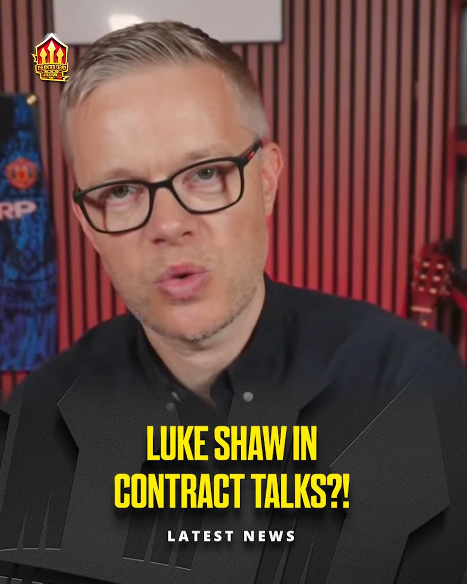 "We will ELONGATE the careers of players who are FALLING OFF!" 🫠 Would you be happy with Luke Shaw signing a new contract? 📝 #mufc