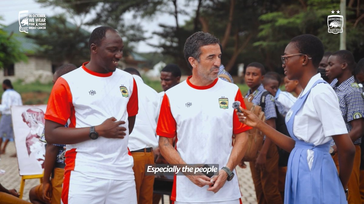 🎙️Kakpata interviews Diogo ♥️ #UnitedinHeritageDrivenbyExcellence