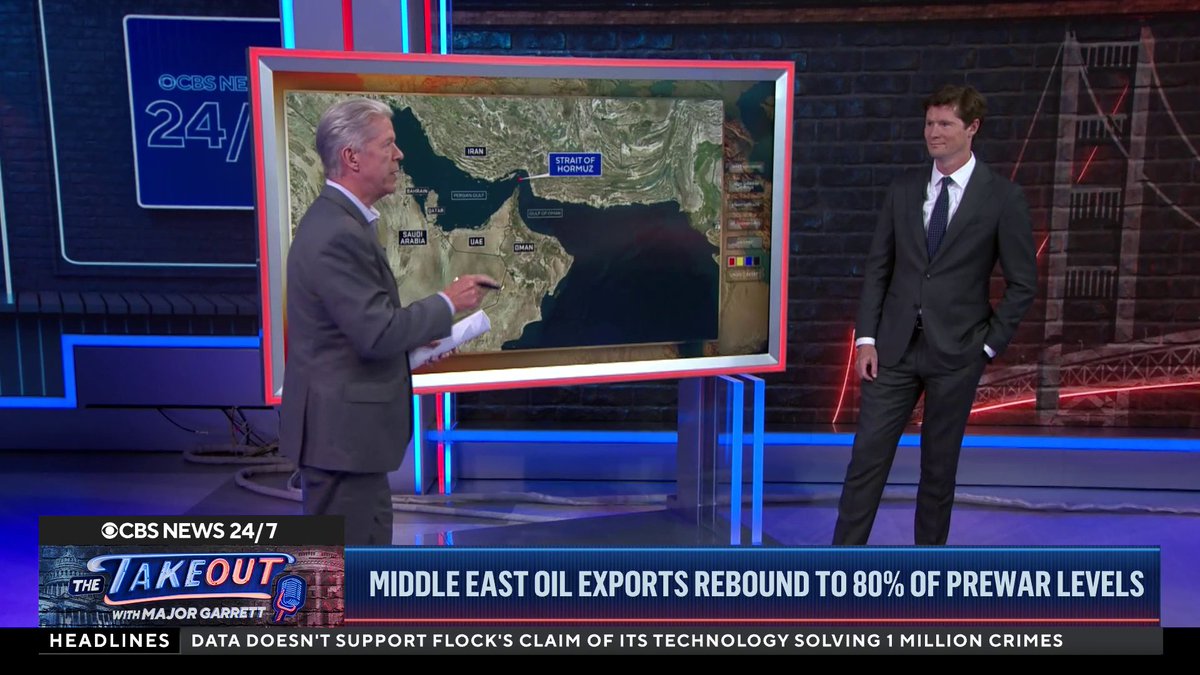 Central Command has been fighting a battle for control of the Strait of Hormuz since early in the summer, and there are new indications that it is winning the battle. Aaron MacLean joins “The Takeout” to explain.