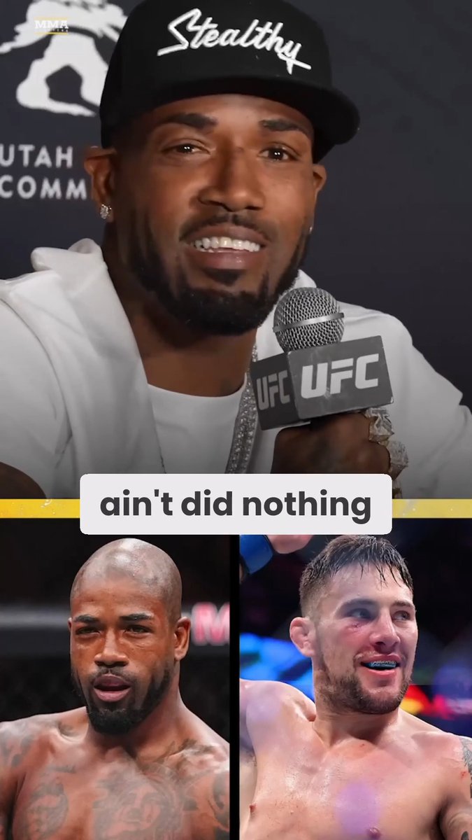 King Green isn't stressing about any bad blood, trash talk, or anger during his faceoff with Esteban Ribovics before #UFC332 "I am crazy. I can't deny that. But I'm kind of a mirror. But people make it seem like I'm the crazy one. … It seems like he's cool and chill."
