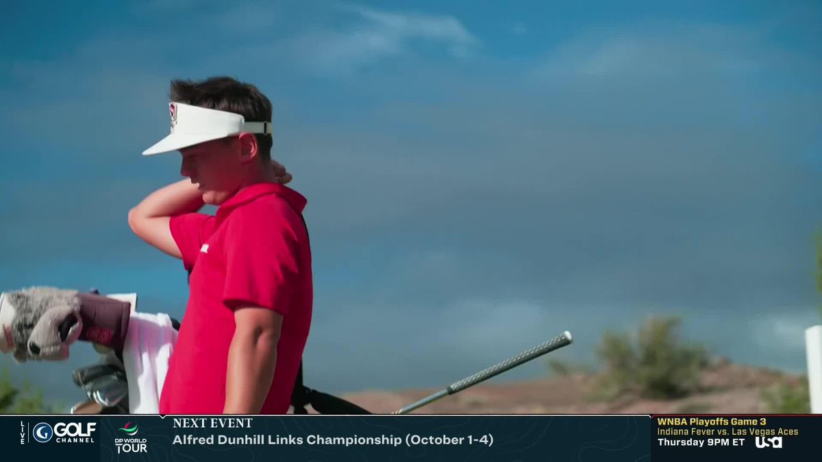 DIALED IN 😤 NC State's Rylan Shim isn't going down without a fight at the NB3CollegeGolf Matchplay event