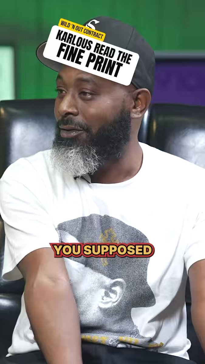 😂😂😂 Mr.Karlous had to read his own Wild N Out contract