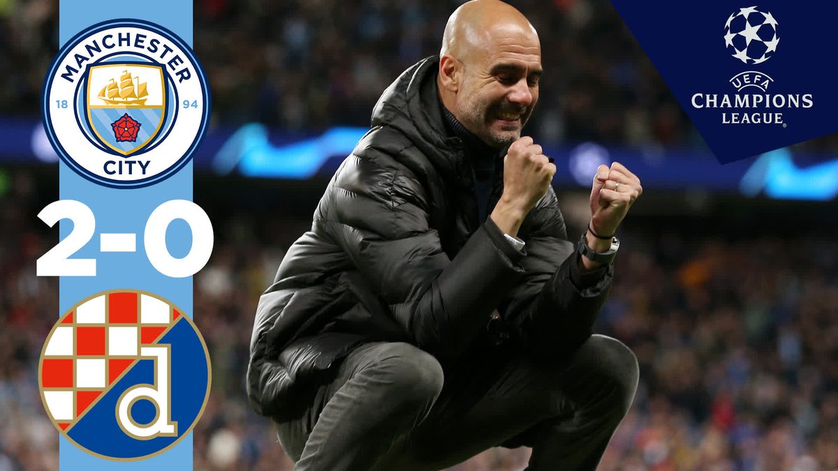 #OnThisDay: #ManCity 2-0 Dinamo Zagreb [2019] ⚽️ [66'] Raheem Sterling ⚽️ [90+5'] Phil Foden