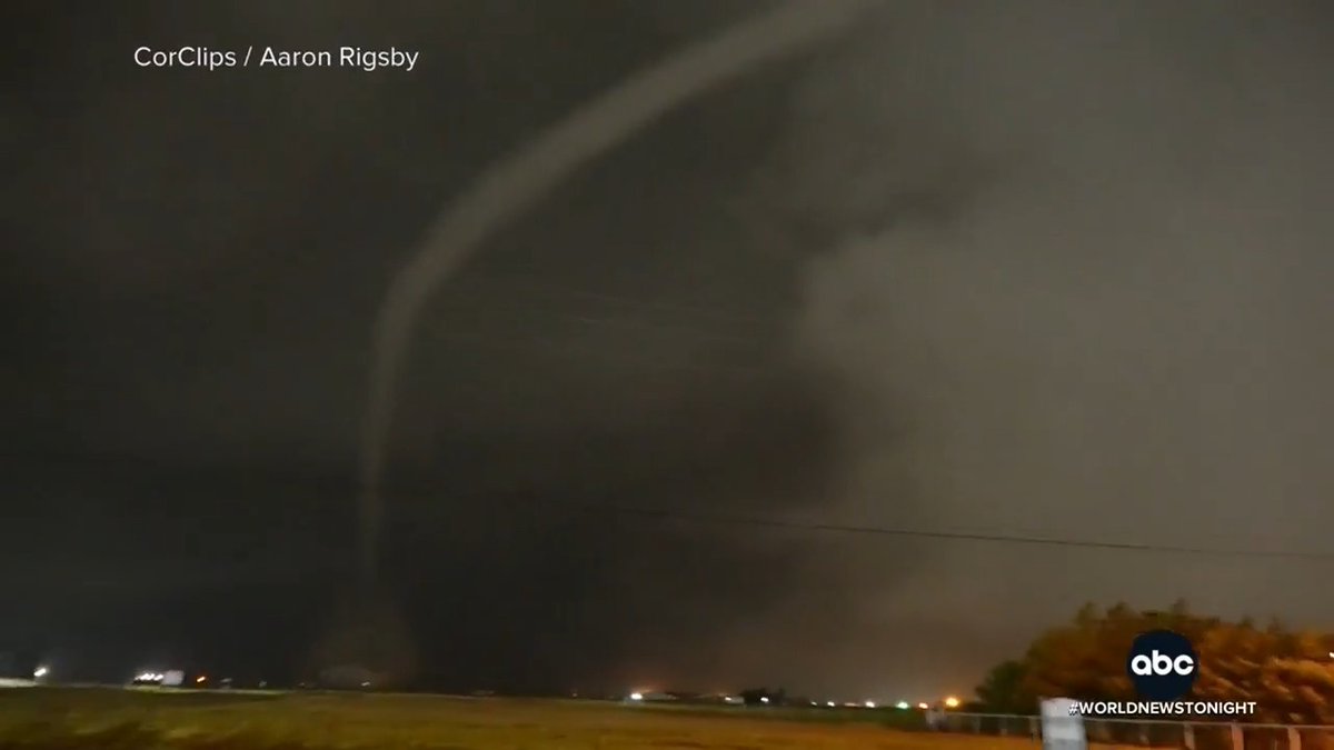 More than 24 million from Texas to the Midwest are under severe and flash flood threats as storms bring torrential rain to the region. In Amarillo, Texas, at least two tornadoes were spotted touching down. Alex Perez reports and Ginger Zee has the forecast