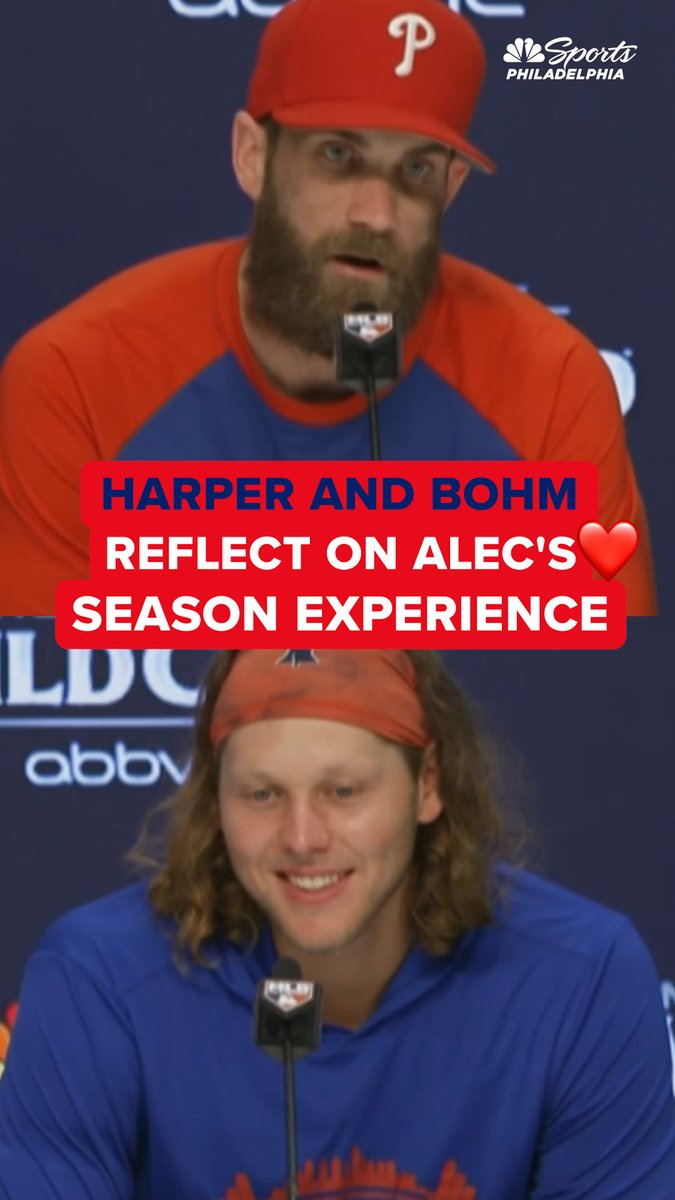 The smile on Alec Bohm’s face says it all ❤️