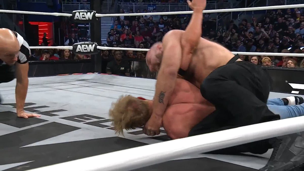 What a finish to an incredible match! #AndStill! Watch #AEWDynamite A Tribute to PAC on TBS & HBO Max